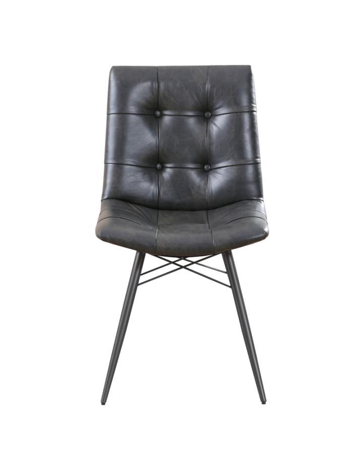 Aiken - Tufted Dining Chairs (Set of 4) - Charcoal