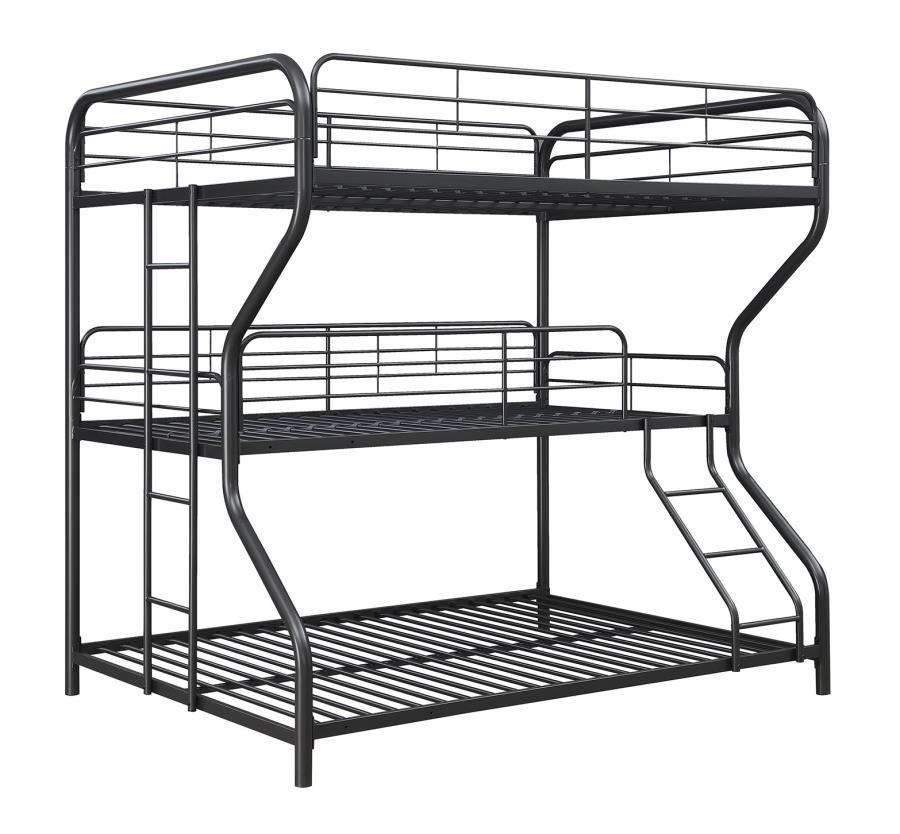 Garner - Triple Bunk Bed With Ladder