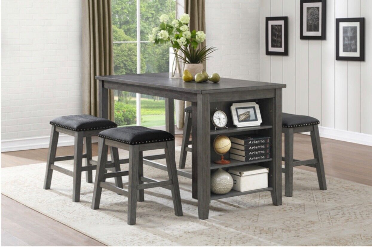 Timbre Collection 24.5 Counter Height Stools (Set of 2)