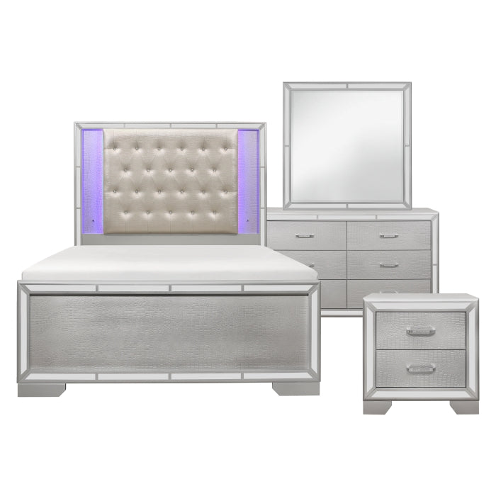 1428 Aveline Collection Alligator Bedroom Set