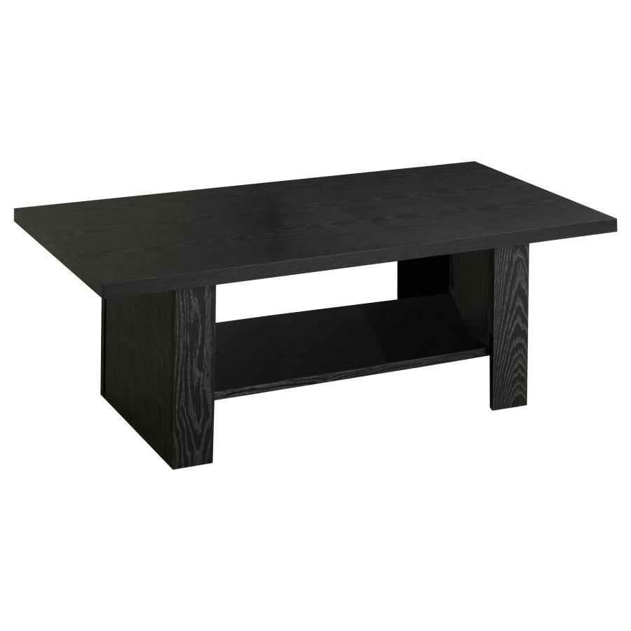Rodez - 3-Piece Occasional Table Set - Black Oak