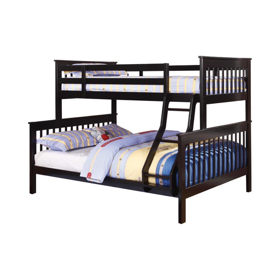 Chapman - Twin Over Full Bunk Bed - Black