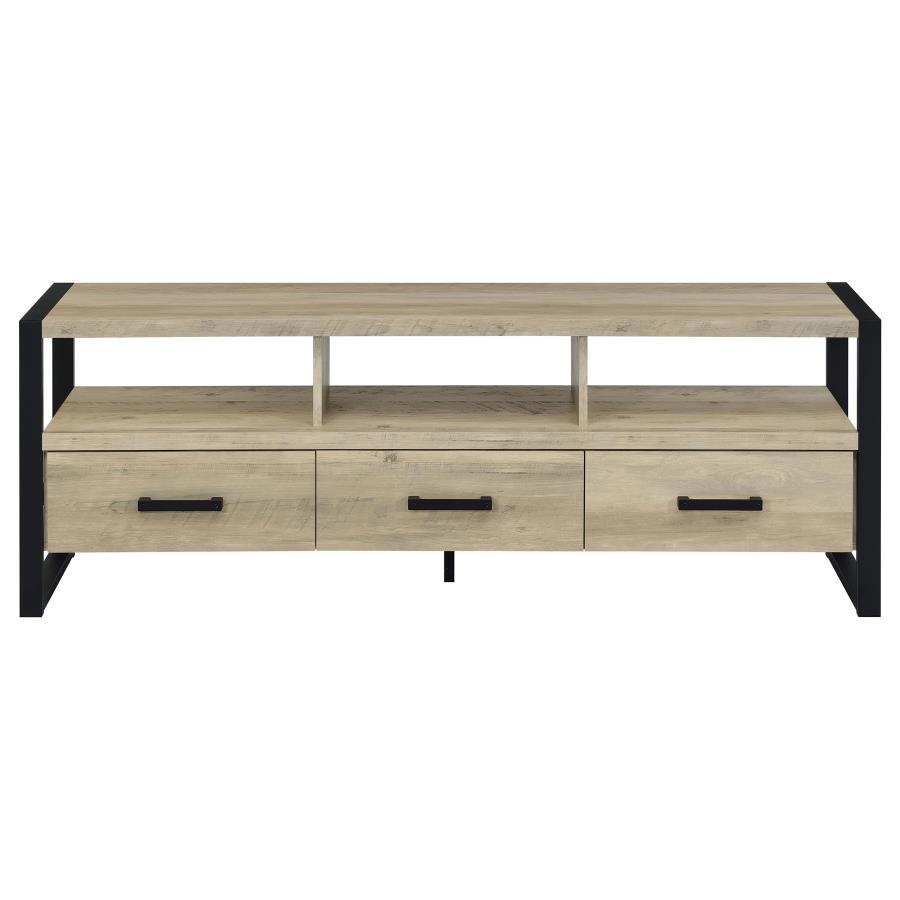 60" TV Stand - Antique Pine