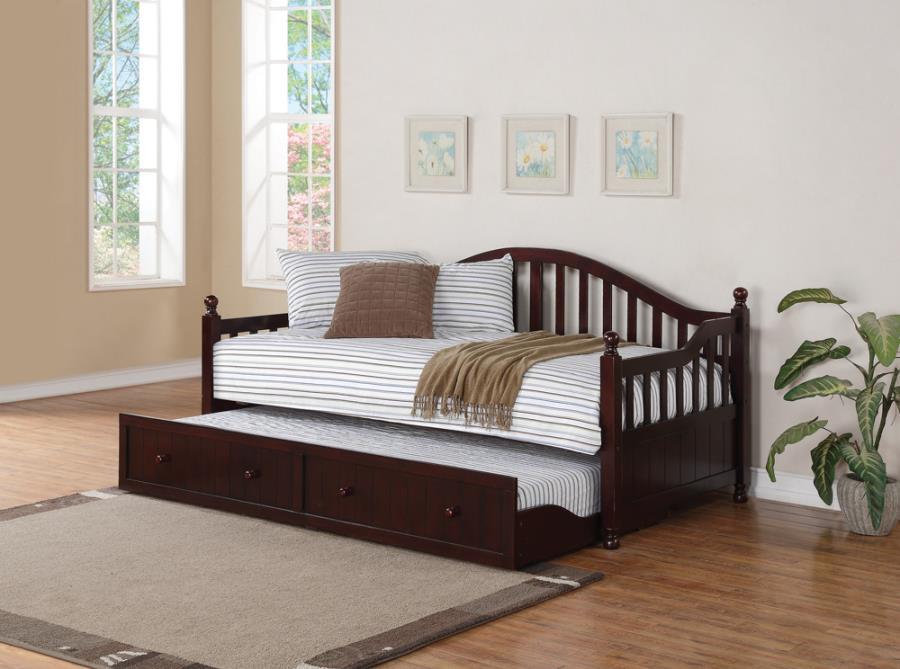 Julie Ann - Arched Back Day Bed With Trundle