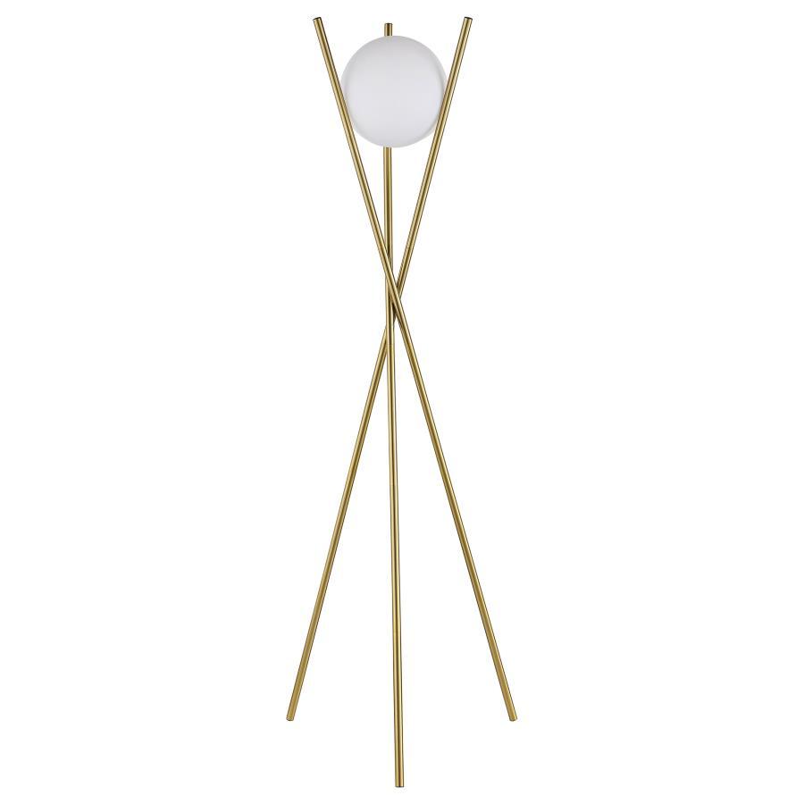 Yamileth - Tripod Floor Lamp - Gold