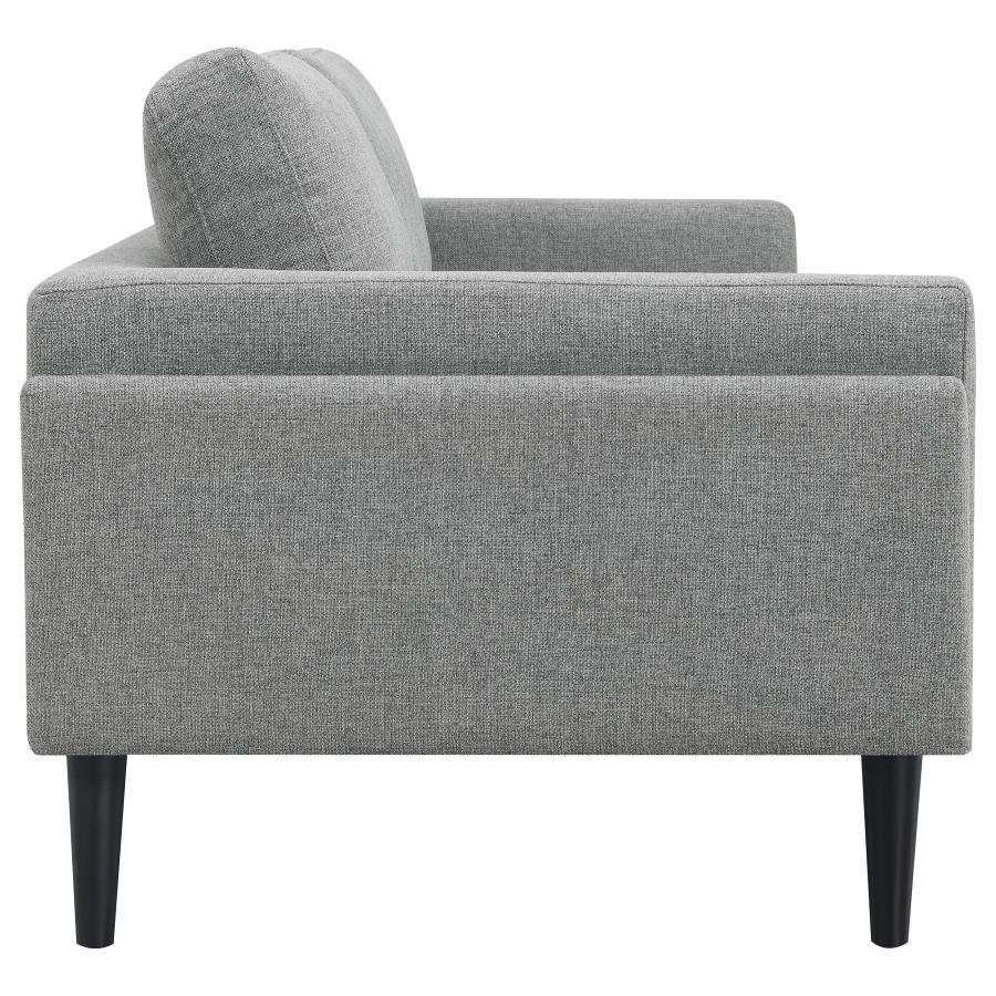Rilynn - 3-Piece Upholstered Track Arms Sofa Set - Grey