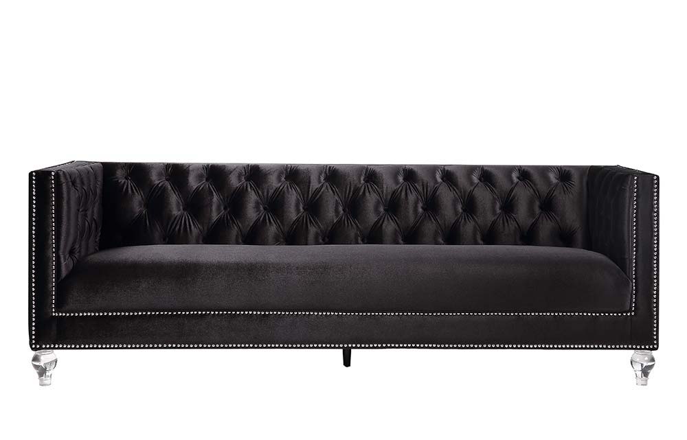 Heibero - Sofa - Black Velvet