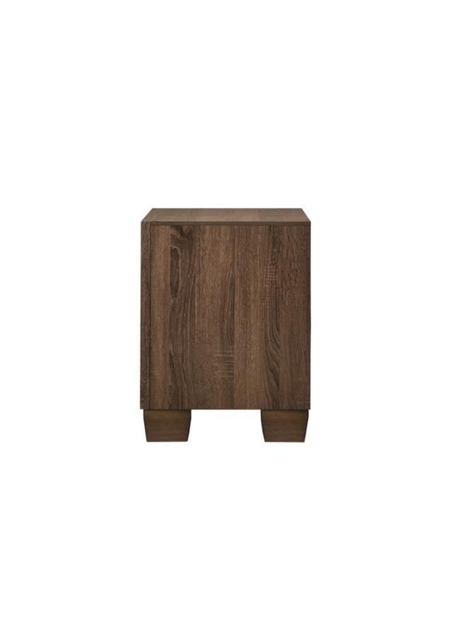 Brandon - 2-Drawer Nightstand - Medium WArm - Brown