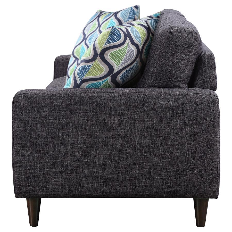 Watsonville - Tufted Back Sofa - Grey