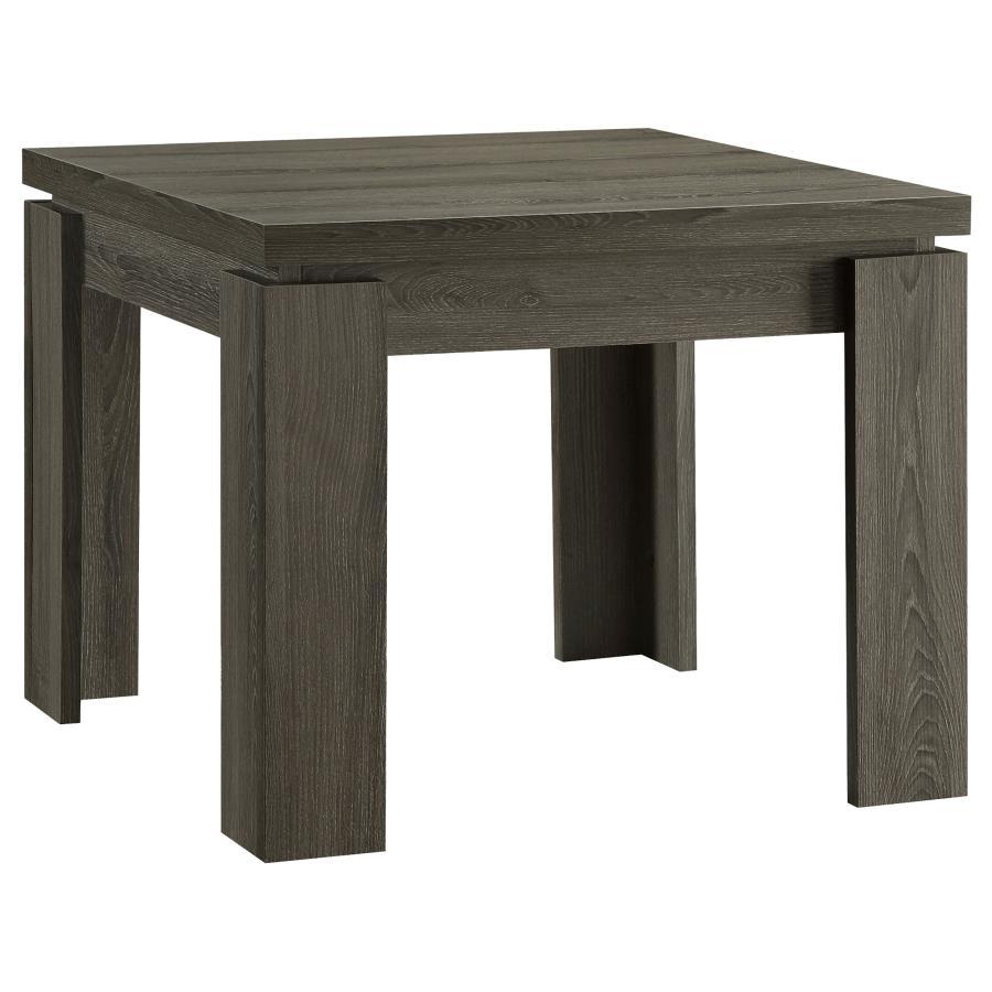 Cain - 3-Piece Occasional Table Set - Weathered Grey