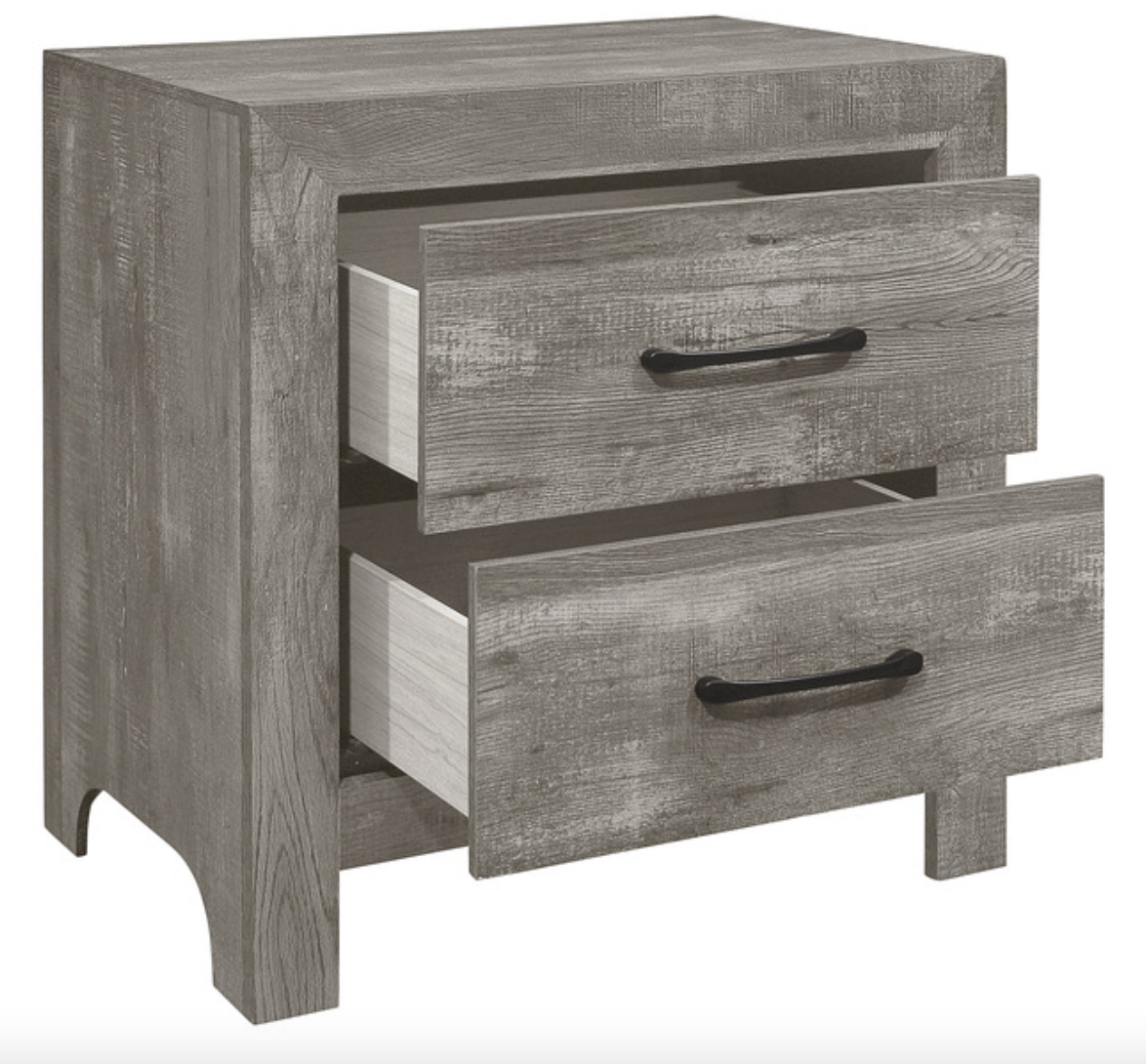 Corbin Collection Gray Nightstand
