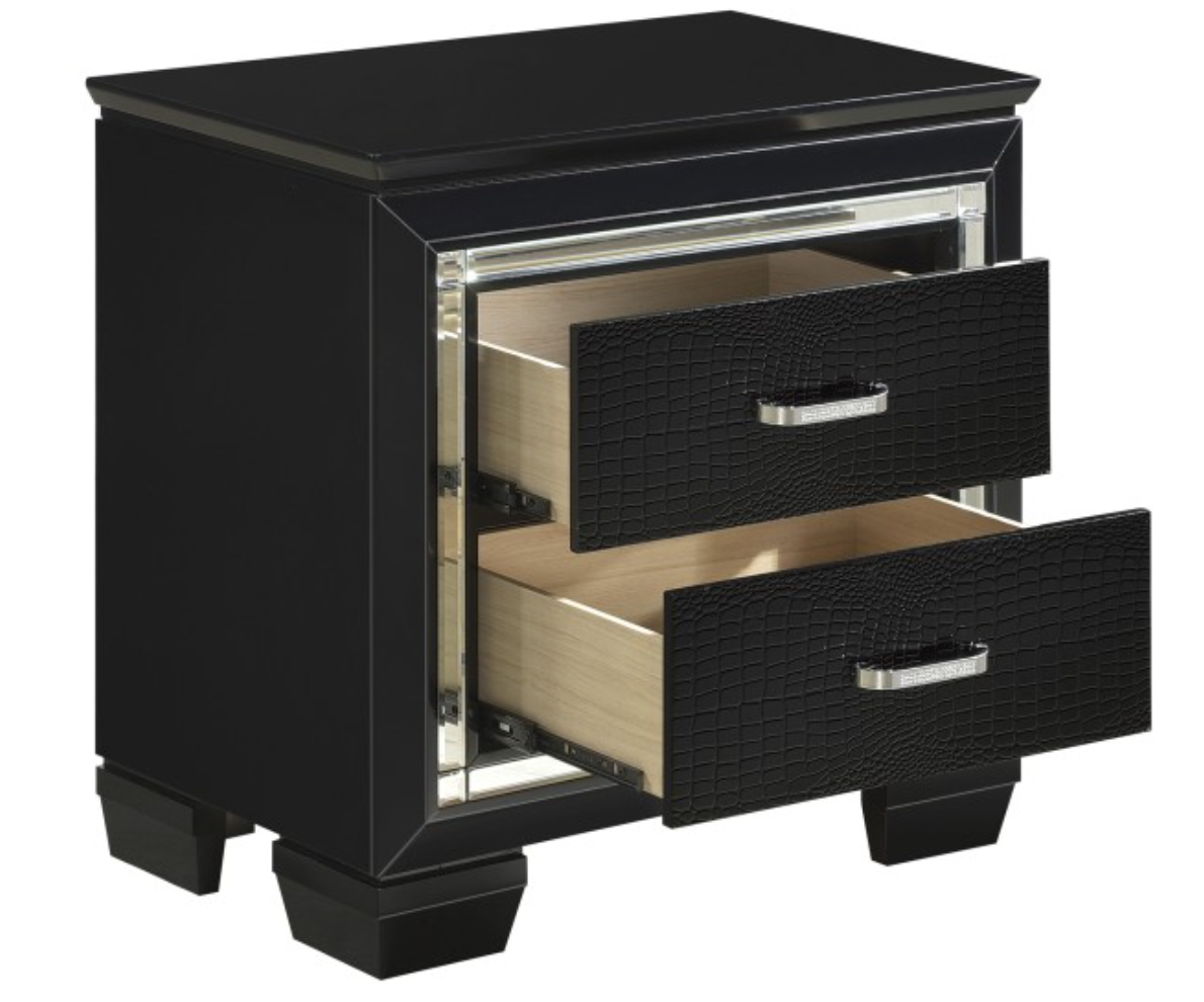 1916 Allura Collection Alligator Nightstand
