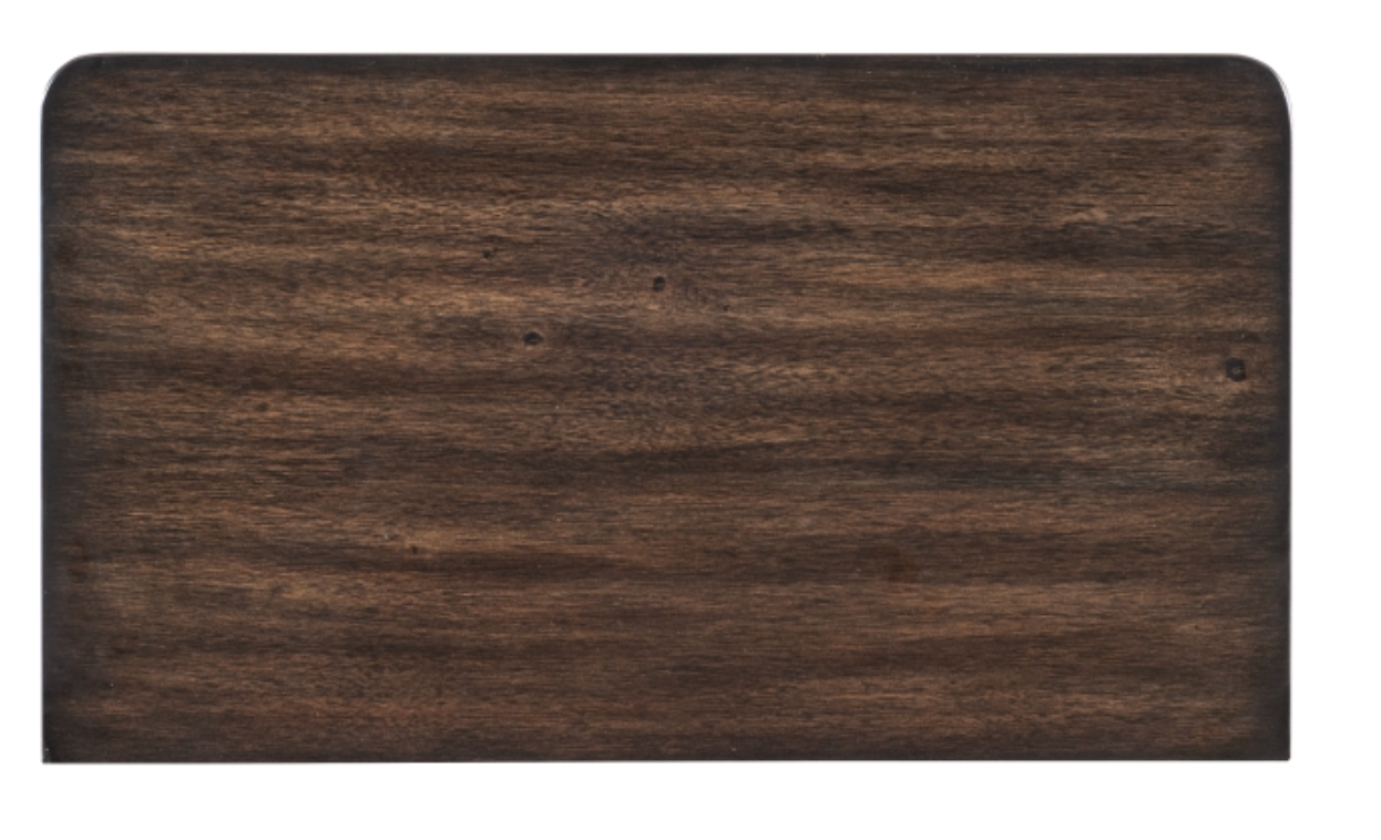 Boone Collection Rustic Brown Nightstand