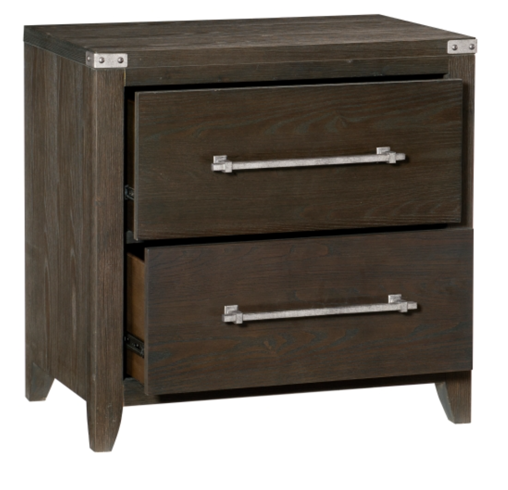 Bellamy Collection Dark Brown Nightstand