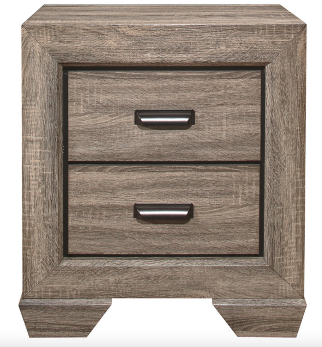 Beechnut Collection Gray Nightstand