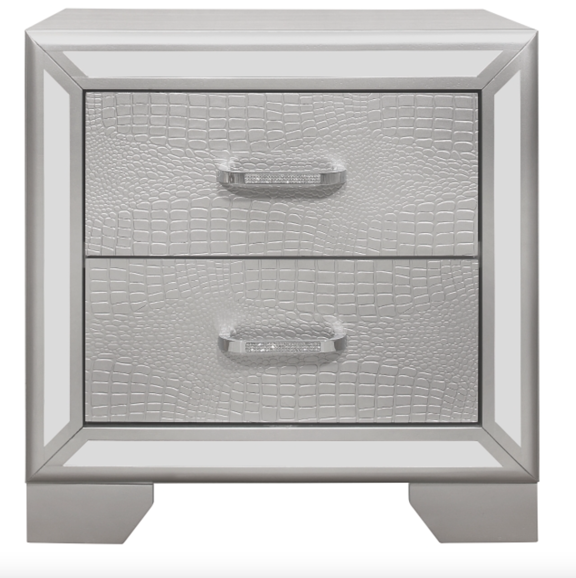 1428 Aveline Collection Alligator Nightstand