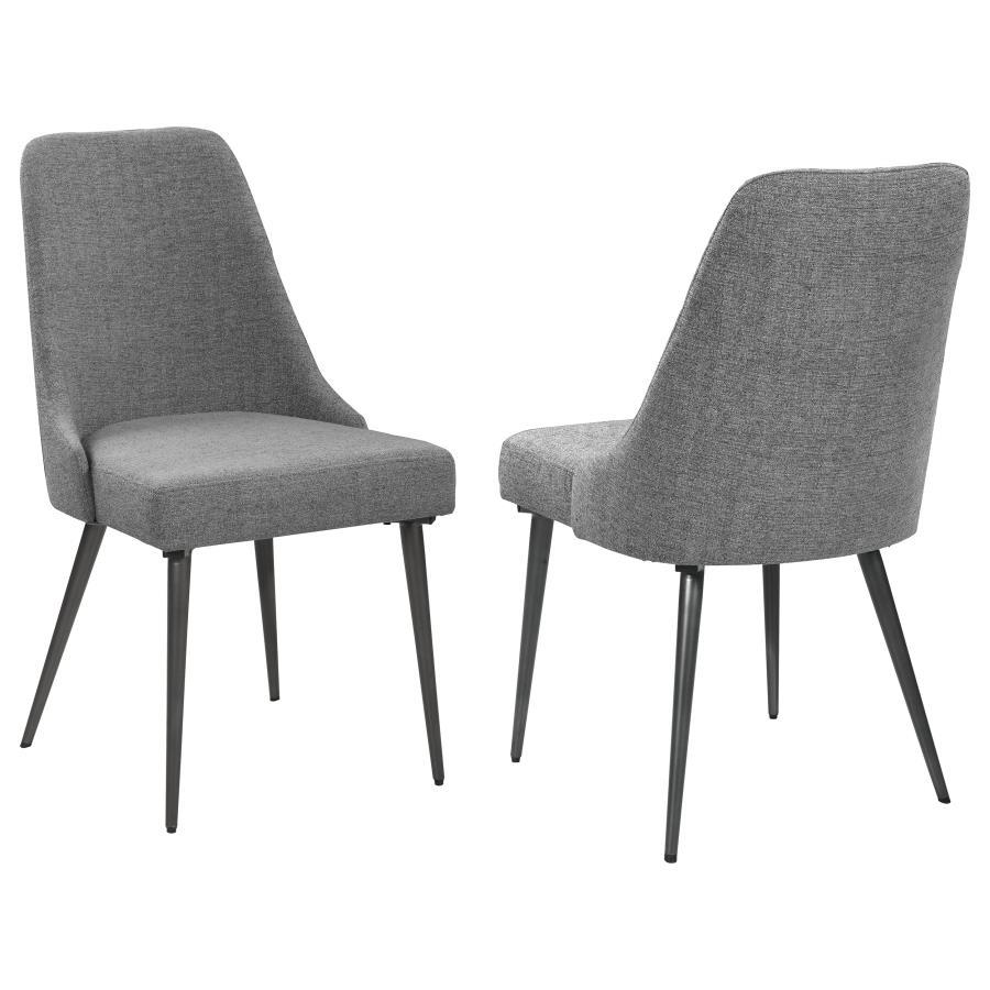 Alan - Upholstered Dining Chairs (Set of 2) - Grey