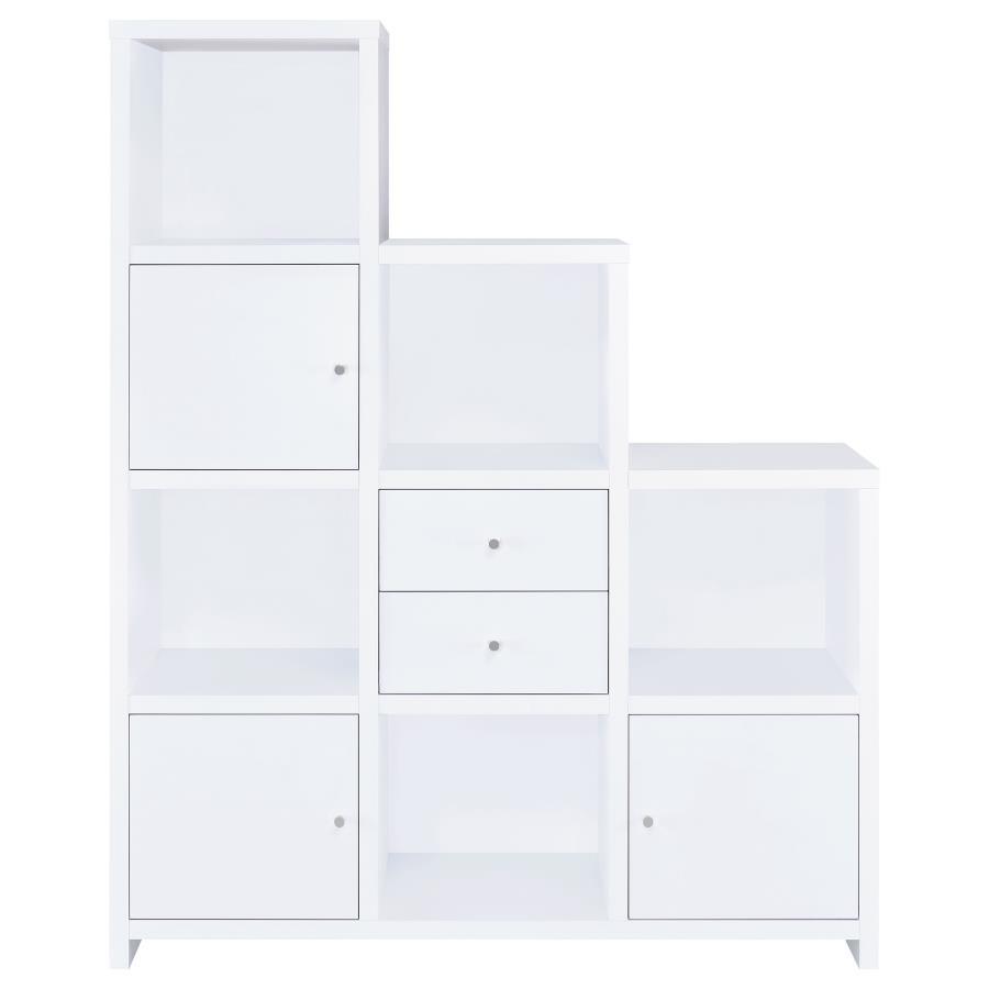 Spencer - Bookcase with Cube Storage Compartments