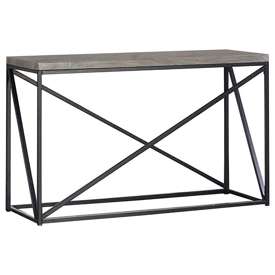 Birdie - Rectangular Sofa Table - Sonoma Grey