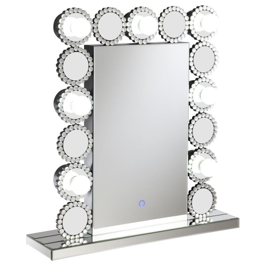 Aghes - Rectangular Table - Mirror With Led Lighting Mirror