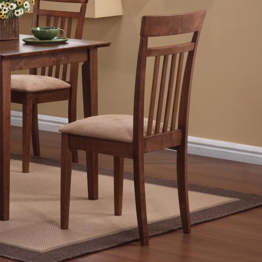 Robles - 5-Piece Dining Set - Chestnut and Tan