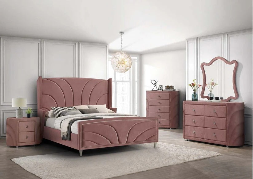 SALONIA - 4pc Bedroom Set (BD, NS, MR & DR)