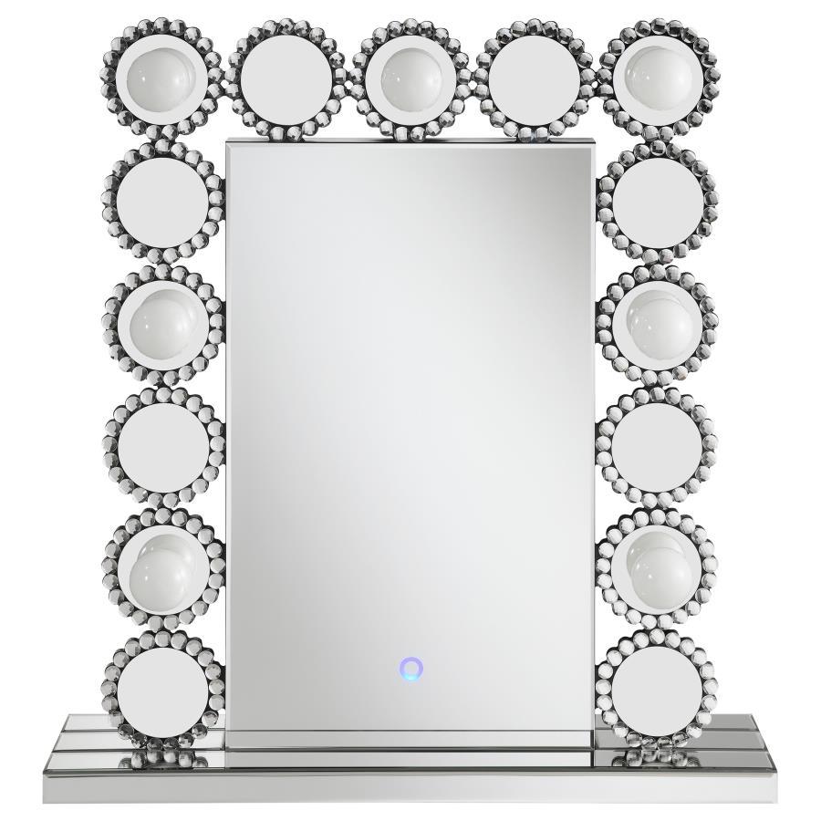 Aghes - Rectangular Table - Mirror With Led Lighting Mirror