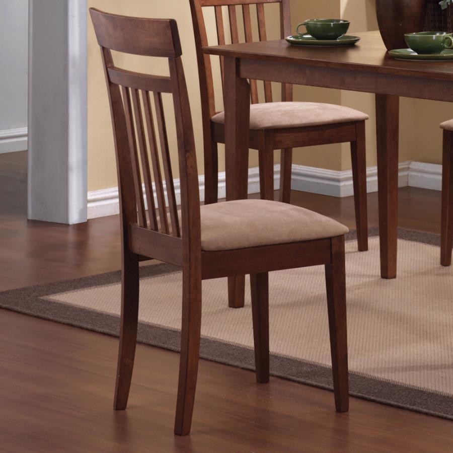 Robles - 5-Piece Dining Set - Chestnut and Tan