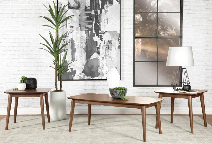 Radley - 3-Piece Occasional Set - Natural Walnut