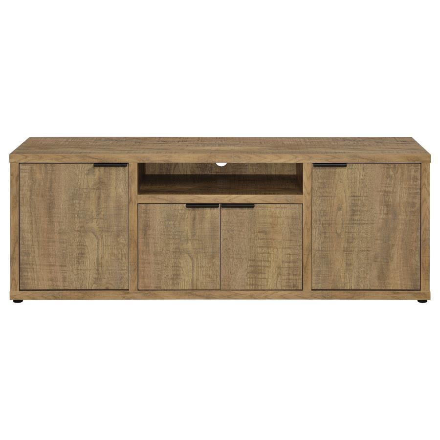 Tabby - 3-Piece Entertainment Center With 60" TV Stand - Mango