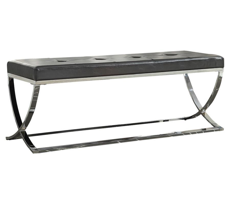 Walton - Bench with Metal Base