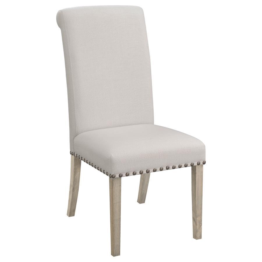 Salem - Upholstered Side Chairs (Set of 2) - Rustic Smoke and Grey