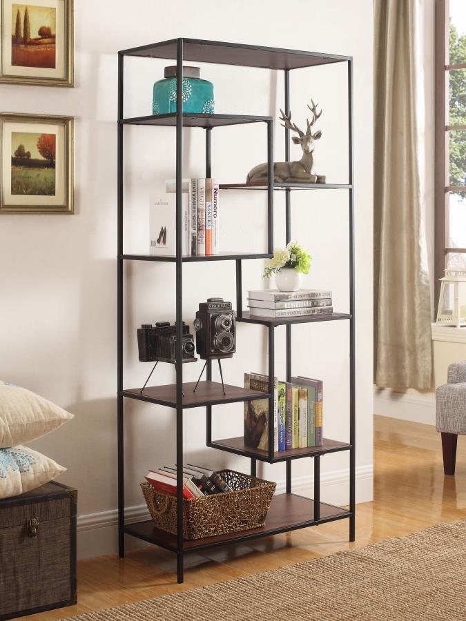 Asher - 7-Shelf Bookcase