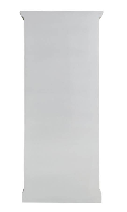 Tammi - 2-Door Tall Cabinet - Antique White and Brown