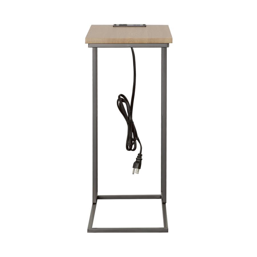 Rudy - Snack Table with Power Outlet