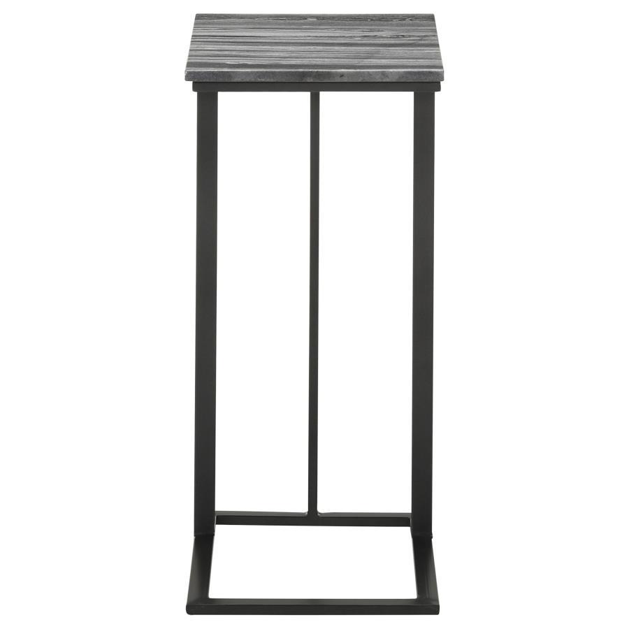 Vicente - Accent Table With Marble Top - Grey