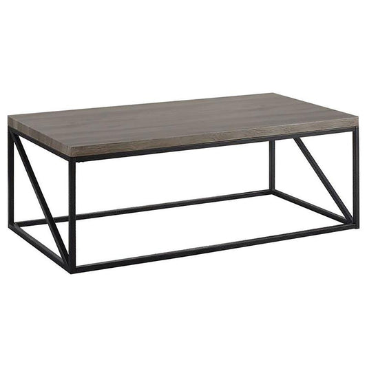 Birdie - Rectangular Coffee Table - Sonoma Grey