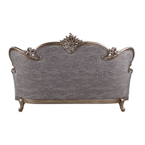 Elozzol - Sofa - Fabric & Antique Bronze Finish - 54"
