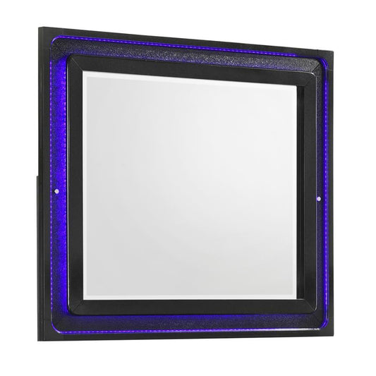 Penelope - Rectangular Dresser Mirror - Black