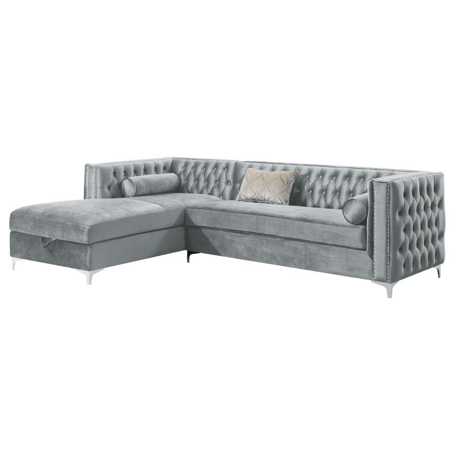 Bellaire - Button-tufted Upholstered Sectional