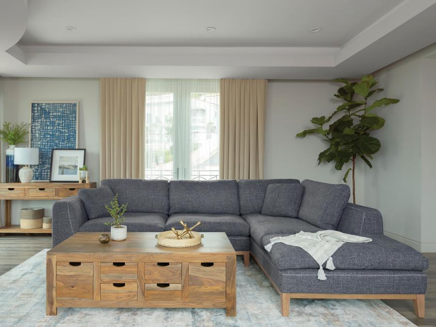 Persia - 2-Piece Modular Sectional - Grey