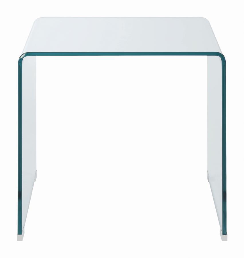 Ripley - Square End Table - Clear