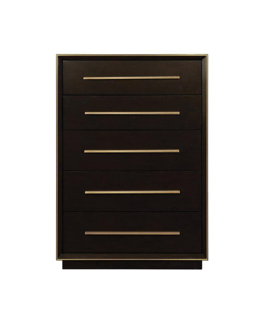 Durango - 5-Drawer Chest - Smoked Peppercorn