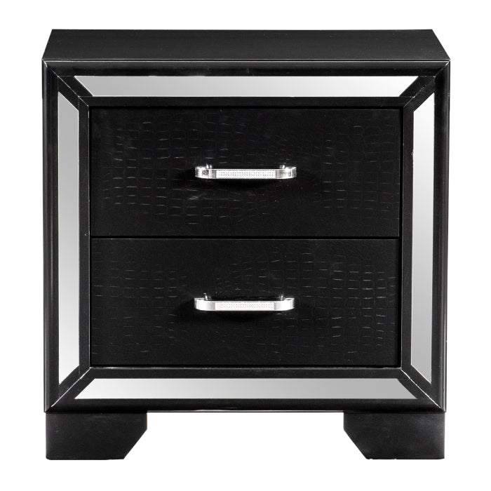 1428 Aveline Collection Alligator Nightstand
