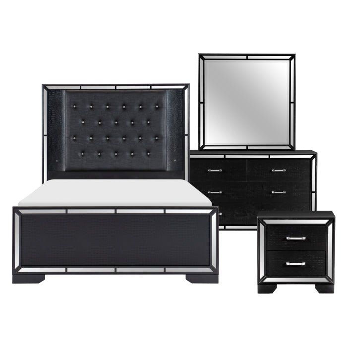 1428 Aveline Collection Alligator Bedroom Set