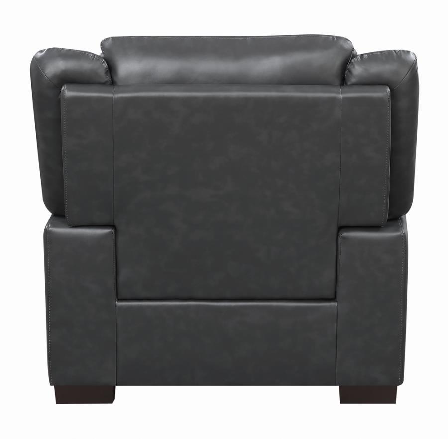 Arabella - Pillow Top Upholstered Chair - Grey