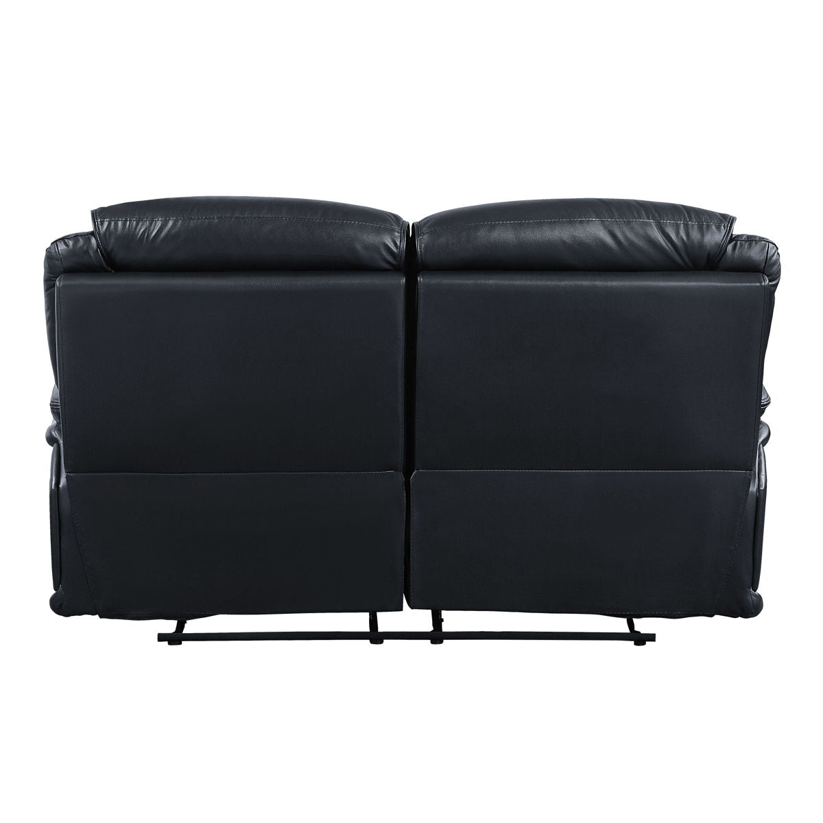 Ralorel - Loveseat - Black Top Grain Leather