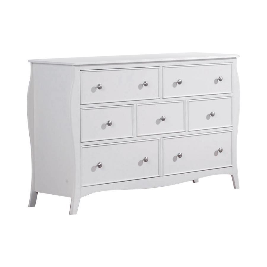 Dominique - 7-Drawer Dresser - White