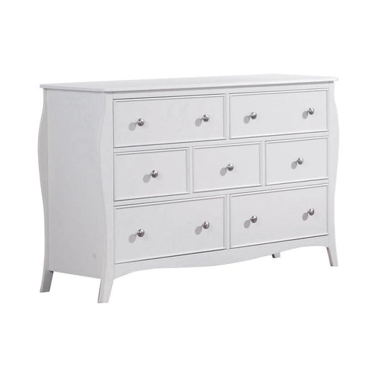 Dominique - 7-Drawer Dresser - White