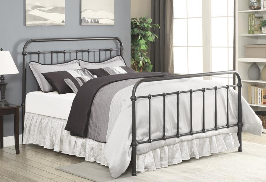 Livingston - Kids & Teens Panel Metal Bed